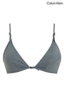Calvin Klein Blue Triangle Bikini Top (N27224) | OMR34