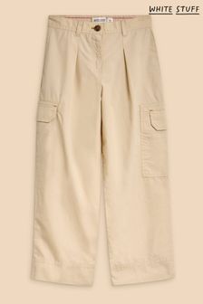 White Stuff Natural Colette Cargo Trousers