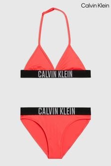 Calvin Klein Red Triangle Bikini Set
