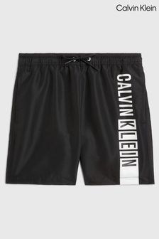 Calvin Klein Medium Drawstring Black Swim Shorts
