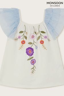 Monsoon Embroidered Floral Top (N27423) | €22.50 - €28