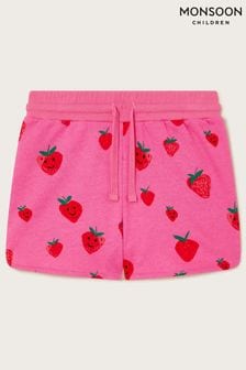Monsoon Pink Sally Strawberry Shorts (N27429) | €20 - €25