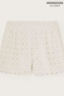 Monsoon Natural Lace Shorts (N27435) | AED142 - AED170