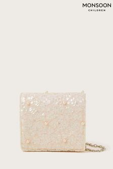 Monsoon Pearly Lace Bag