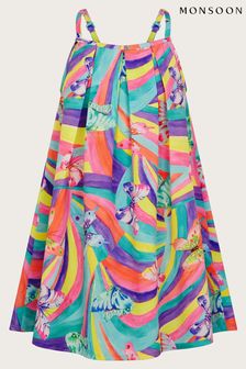 Monsoon Purple Butterfly Swirl Dress (N27441) | €28 - €33