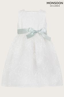 Monsoon Baby Natural Camelia Lace Rose Dress (N27454) | 316 LEI - 346 LEI