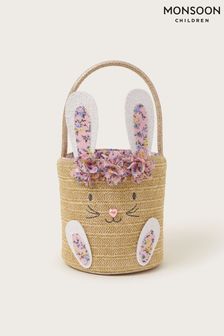Monsoon Natural Easter Bunny Basket (N27455) | €17.50