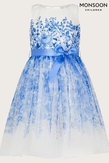Monsoon Blue Gabriella Floral Dress (N27458) | $92 - $108