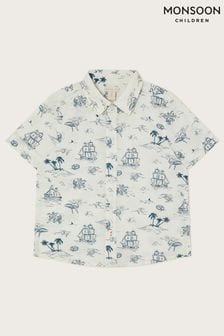Monsoon White Boat Shirt (N27464) | HK$185 - HK$216