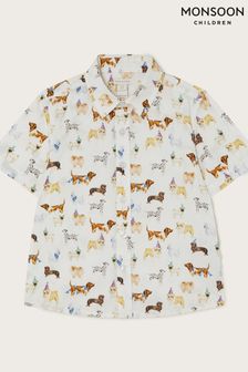 Monsoon Hemd mit Hundemotiv (N27470) | 28 € - 33 €