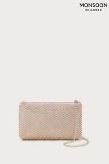 Monsoon Pink Diamanté Dazzle Bag (N27506) | $38