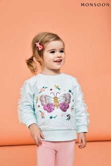Monsoon Baby Butterfly Sweater and Leggings Set