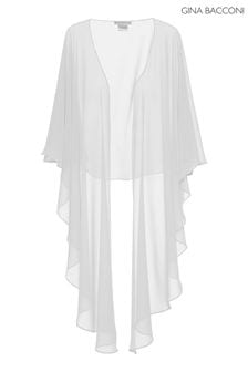 Gina Bacconi Chiffon Off White CoverUps (N27586) | 346 QAR