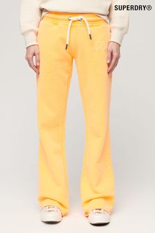 Superdry Neon Vintage Logo Low Rise Flare Joggers (N27727) | NT$2,560