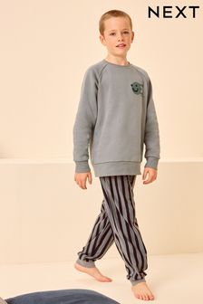 Cobalt Blue Cosy Fleece Pyjamas (3-16yrs) (N27785) | €28 - €36