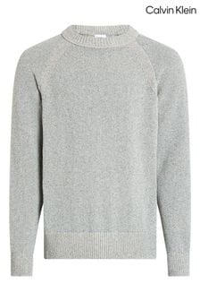 Calvin Klein Grey Yarn Sweater (N27825) | kr2,337