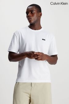 Calvin Klein White Logo T-Shirt (N27826) | KRW106,700
