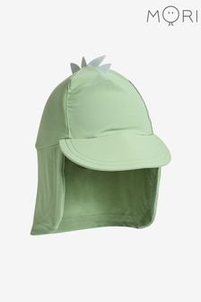 MORI Green Dinosaur Neck Cover Sun Hat