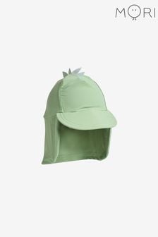 Mori Green Dinosaur Neck Cover Sun Hat (N28188) | 108 د.إ