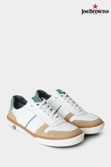 Joe Browns White Classic Leather Trainers (N28329) | kr844