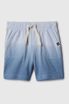 Modra zbledela - Kratke hlače z elastičnim pasom Gap Brannan Bear (novorojenčki-5yrs) (N28405) | €7