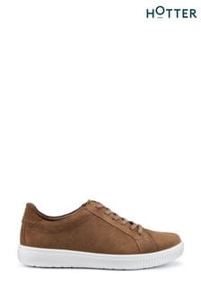Hotter Brown Suede Oliver Lace-Up Shoes (N28472) | 560 zł