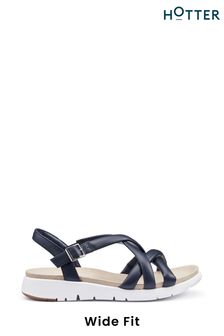 Hotter Blue Seek Touch-Fastening Wide Fit Fit Sandals (N28491) | 121 €