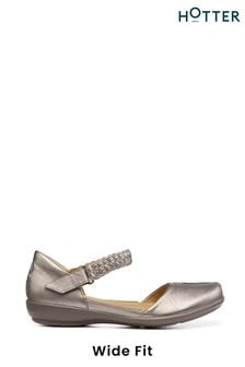 Hotter Gold Lake Touch Fastening Wide Fit Shoes (N28499) | €99