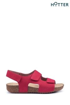 Hotter Pink Regular Fit Explore Touch Fastening Sandals (N28540) | €84