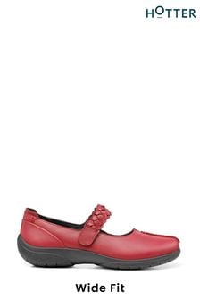 Rdeča - Široki čevlji z zapenjanjem na ježka Hotter Shake Ii (N28550) | €90