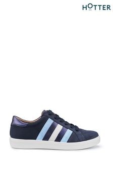 Hotter Blue Switch Lace Up Regular Fit Trainers (N28558) | €101