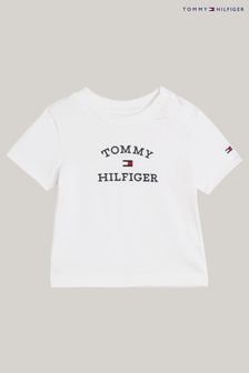 Tommy Hilfiger Baby Logo White T-Shirt (N28810) | €25