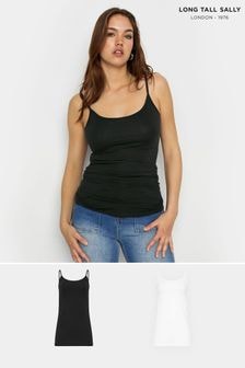 Long Tall Sally Black Cami 2 Pack (N28907) | $38