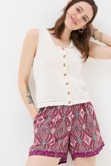 FatFace Natural Ella Knitted Top (N28965) | $85