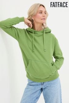 FatFace Green Izzy Overhead Hoodie (N28969) | AED250