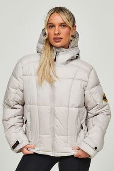 Women s Jackets Cream Puffer Coatsandjackets Next Bahrain