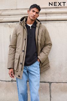Mens Parka Coats Parka Jackets with Fur Hood Fishtail Coats Next Oman