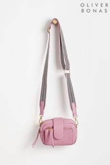 Oliver Bonas Pink Cora Dusty Cross-Body Bag (N29224) | €72