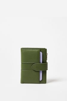 Oliver Bonas Naomi卡其綠色拉鏈錢包 (N29257) | NT$1,400