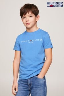 Blau - Tommy Hilfiger Essential T-Shirt, Blau (N29386) | 31 € - 38 €