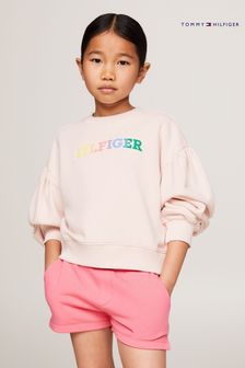 Tommy Hilfiger Pink Monotype Sweatshirt (N29399) | kr714