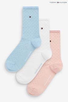 Tommy Hilfiger Womens Natural Socks 3 Pack