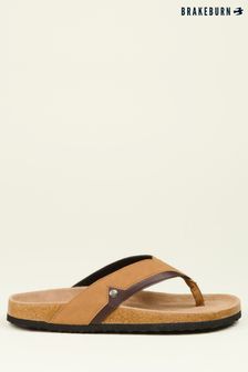 Brakeburn Brown Sand Flip Flop (N29628) | €42