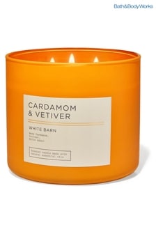 Bath & Body Works Cardamom  and Vetiver 3-Wick Candle 14.5 oz / 411 g (N29689) | €34