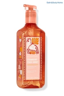Bath & Body Works Strawberry Peach Sunset Cleansing Gel Hand Soap 14.5 oz / 411 g (N29697) | €11.50