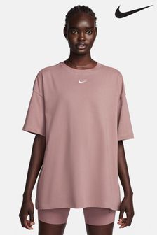 Nike Pink Sportswear Essential Oversized short-sleeve T-Shirt (N29849) | €47
