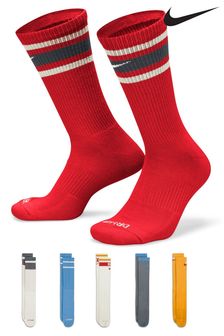 Nike Natural Everyday Plus Cushioned Crew Socks 6 Pack (N29850) | €32