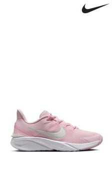 Бледно-розовый - Nike Youth Star Runner 4 Trainers (N29853) | €53