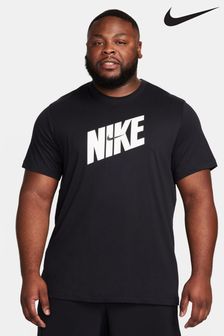 Czarny - Koszulka z krótkim rękawem, treningowa Nike Dri-FIT (N29999) | 190 zł