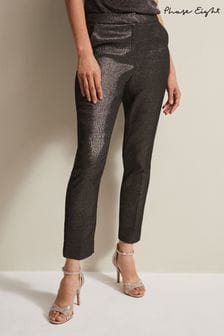 Phase Eight Gold Ulrica Shimmer Straight Leg Trousers (N30078) | 68 €